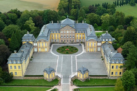 Luftbild des Residenzschlosses in Bad Arolsen, Bild: Andreas Pohl